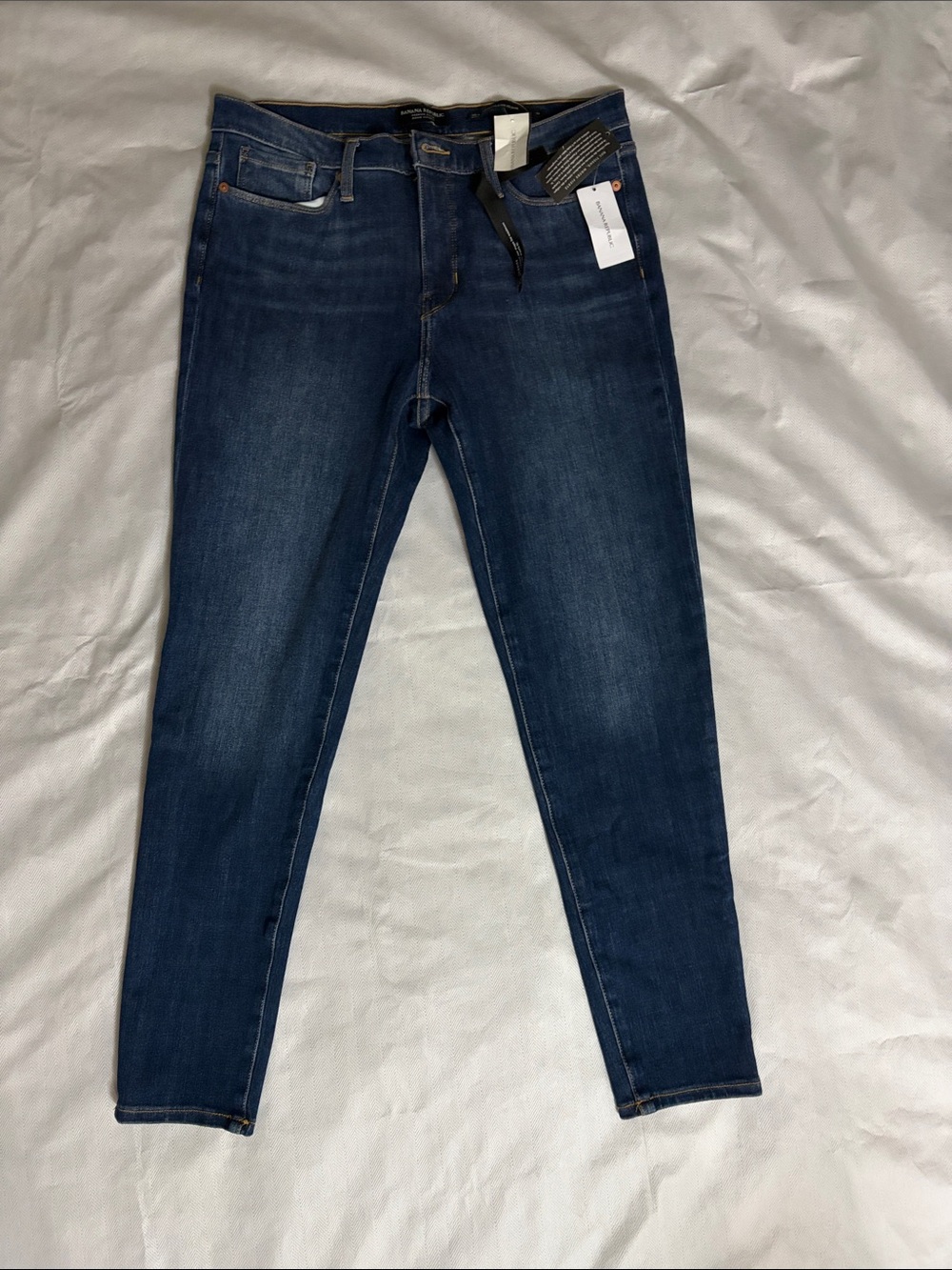 Dark Blue Women’s Skinny Jeans - Banana Republic size 30